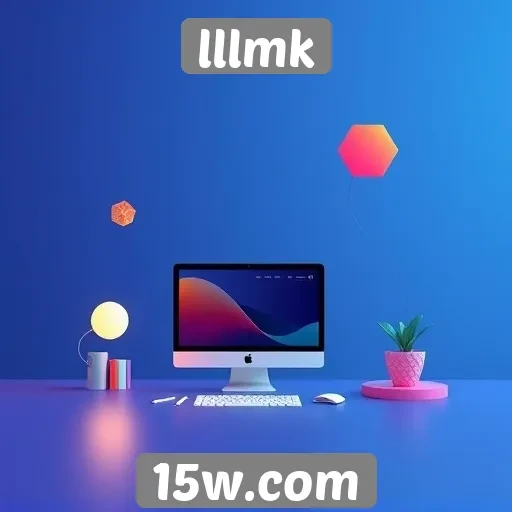 Tendências de design no site lllmk